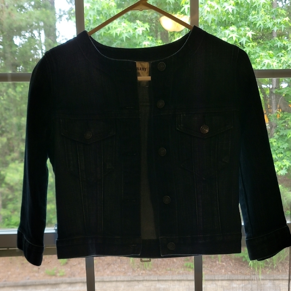 Old Navy Blue Jean Jacket Classic Style